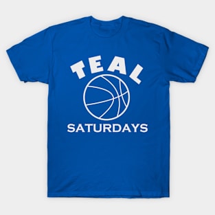 teal saturday bball T-Shirt